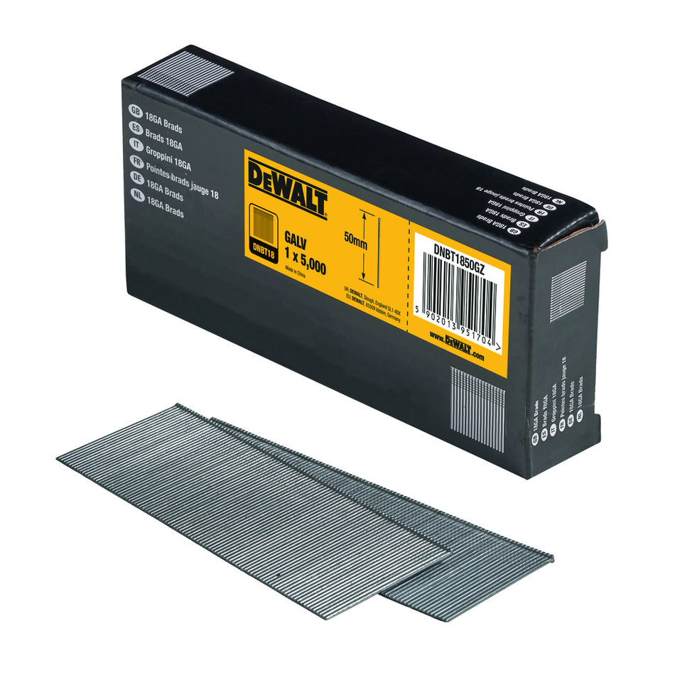 DeWALT Brads Gegalvaniseerd 18Ga-602450