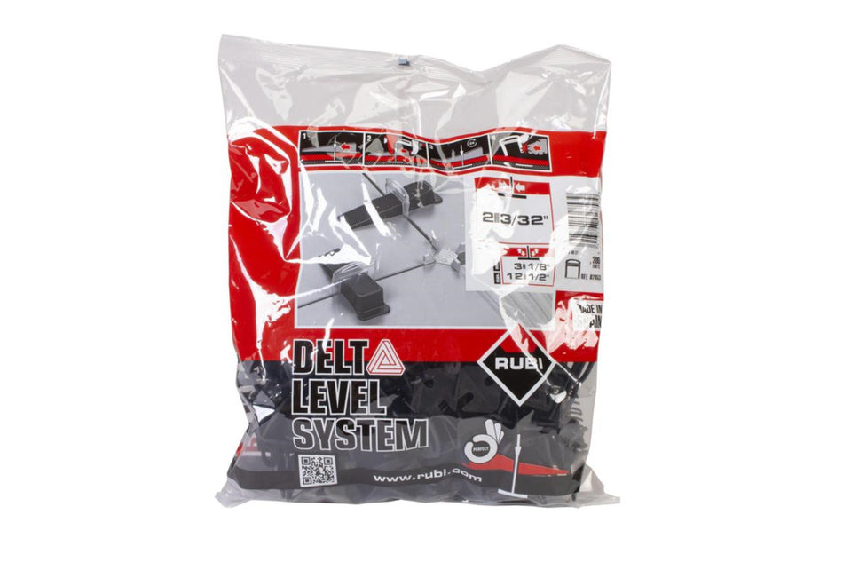 Rubi Delta Levelling System Clips 2mm 200st-700848