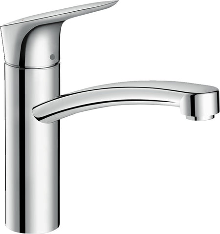 Hansgrohe Keukenmengkraan middelhoog chroom 1-greeps-700905