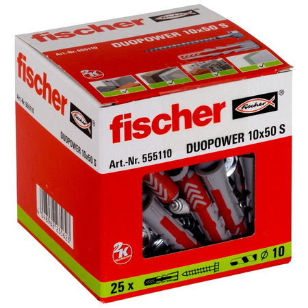 fischer Duopower Universele Plug Met Spaanplaatschroef-701898