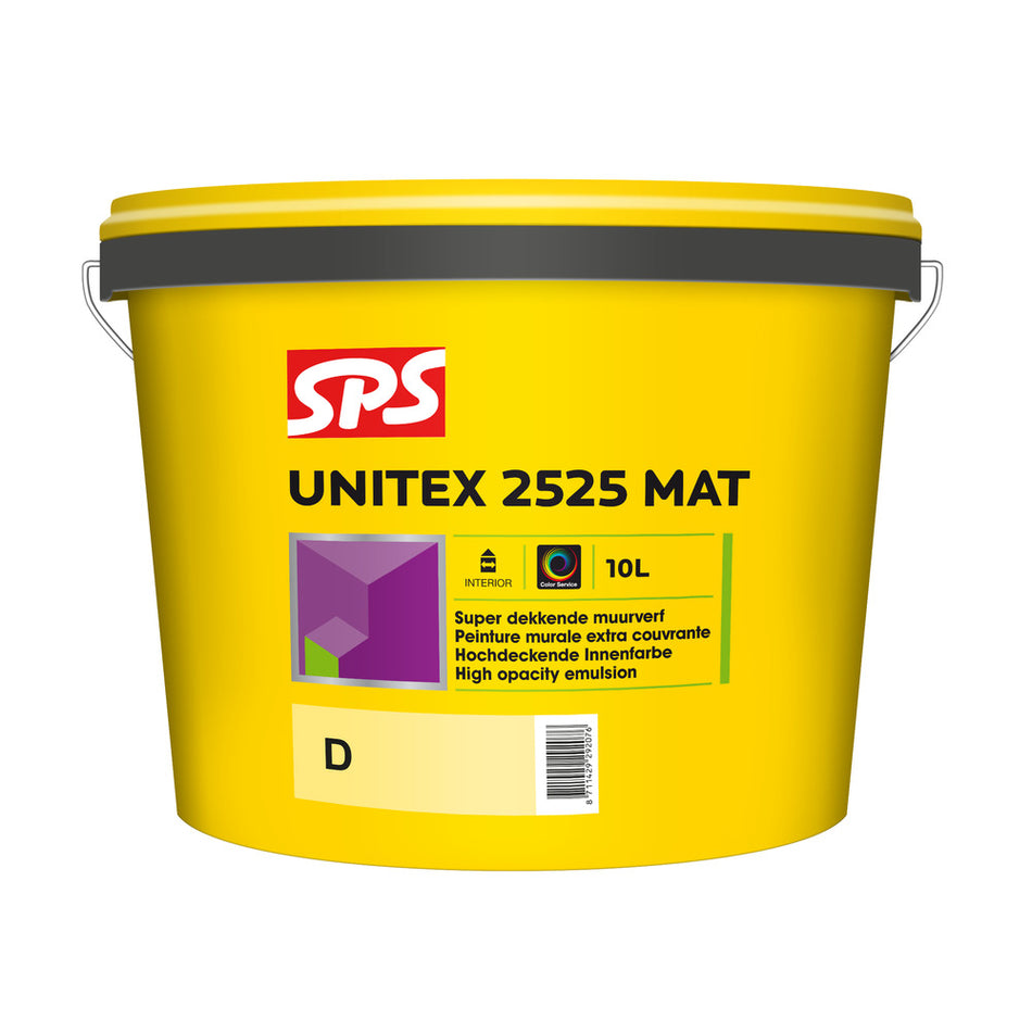 SPS Muurverf Unitex 2525 Mat Mengbasis D 10L-705212