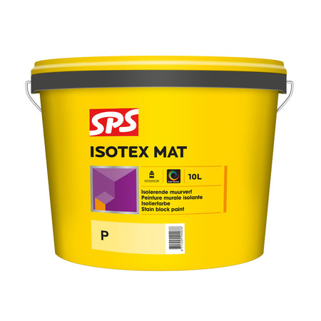 SPS Muurverf Isotex Mat Wit/Mengbasis P 10L-705227