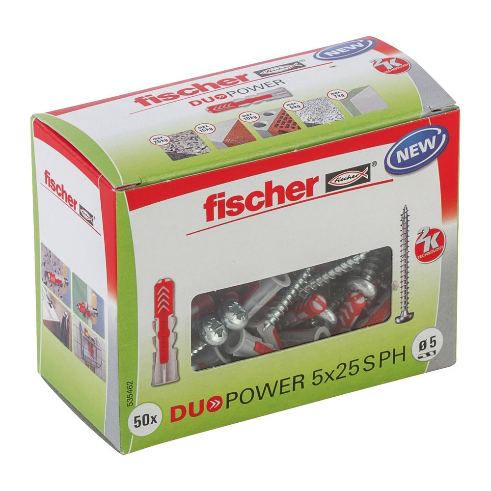 fischer Duopower Universele Plug Met Cilinderkopschroef-707982