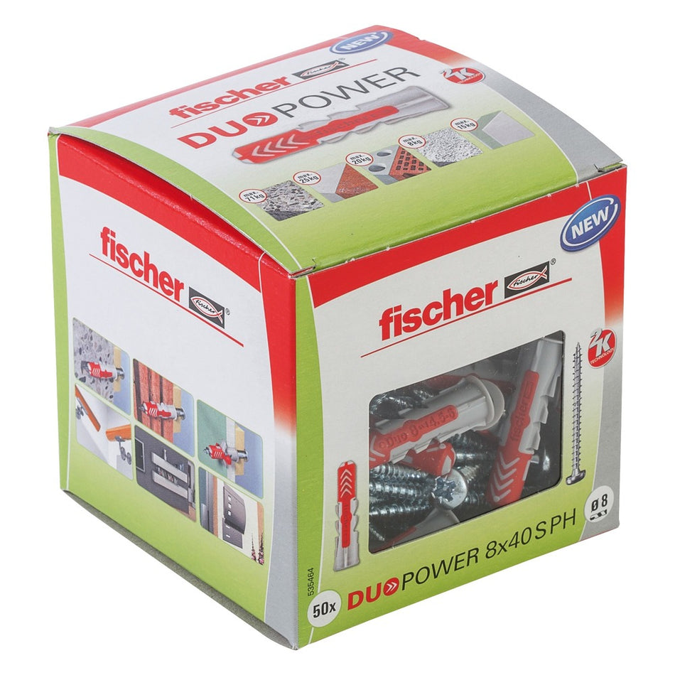 fischer Duopower Universele Plug Met Cilinderkopschroef-707984