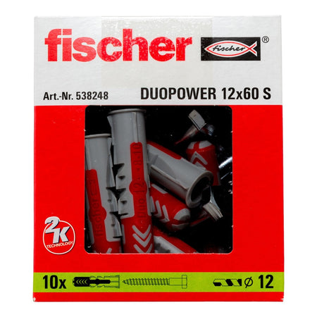 fischer Duopower Universele Plug Met Spaanplaatschroef-707993