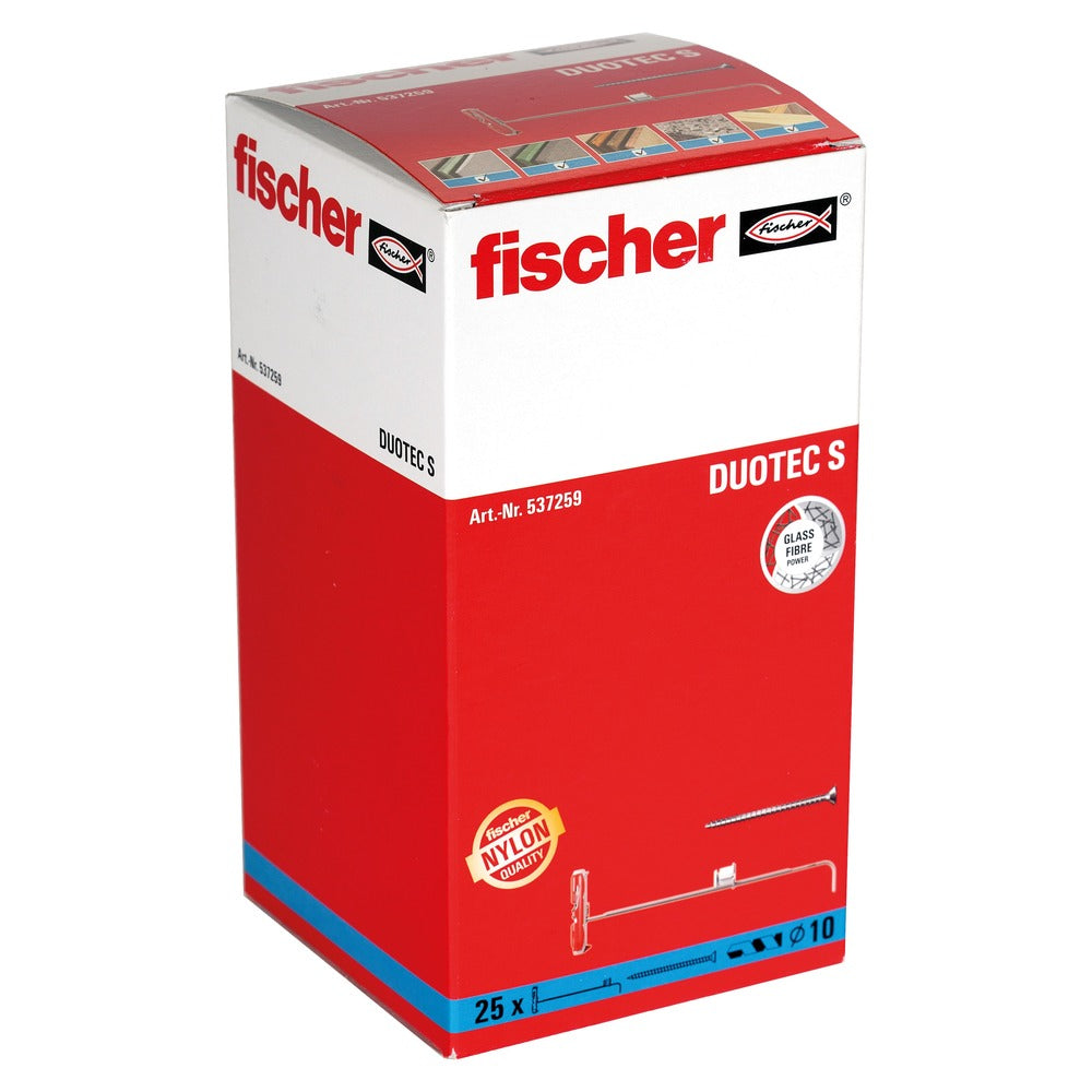 fischer Duotec 10S Hollewandplug Met Schroef 25st-707996