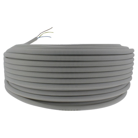 Q-Link Installatiebuis flexiplus slagvast 5/8 3x2.5mm2 grijs 100m-708764