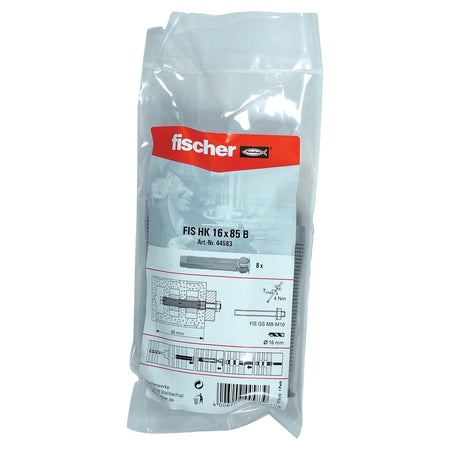 fischer ZB Injectiehuls FIS HK 16x85mm 8st-708916