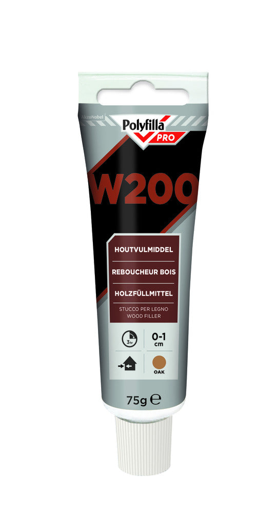 Polyfilla Houtvulmiddel Pro W200 Eiken 75gr-716302