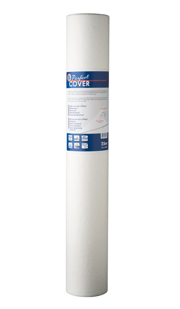 Perfect Cover Afdekvlies Zelfklevend Absorberend 1x25m-716791