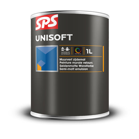 SPS Muurverf Unisoft Wit P 1L-716861