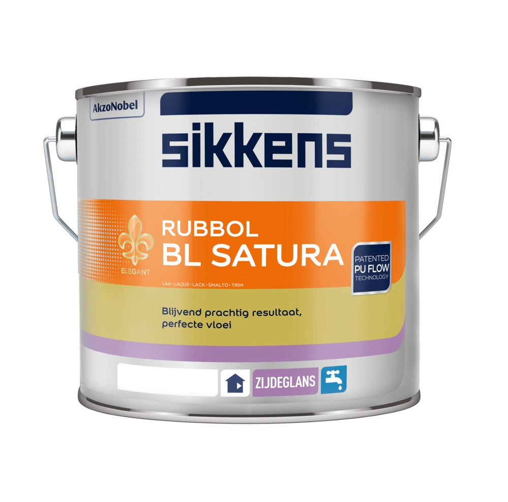 Sikkens Zijdeglans Lak Rubbol BL Satura Mengbasis W05 2,5L-717337