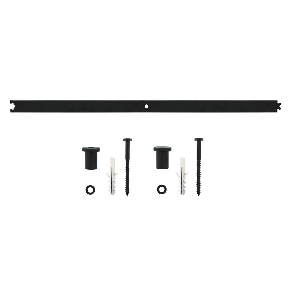 Intersteel tussenrail tbv schuifdeursysteem 90 cm mat zwart-717494