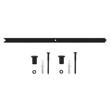 Intersteel tussenrail tbv schuifdeursysteem 90 cm mat zwart-717494