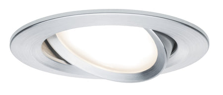 Paulmann Inbouwspot Premium EBL Geborsteld Aluminium Rond 6,8W Kantelbaar 3st-717625