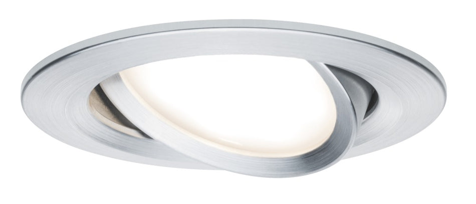Paulmann Inbouwspot Nova Plus Aluminium Rond 6W Dimbaar Kantelbaar-717626
