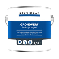 Bouwmaat Grondverf Acryl Wit 2,5L
