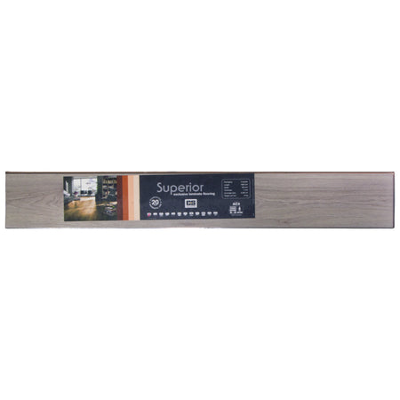 Superior Laminaat 7mm 2V-groef lichtgrijs eiken 19,3x138cm 2,4m2 70% PEFC-719862