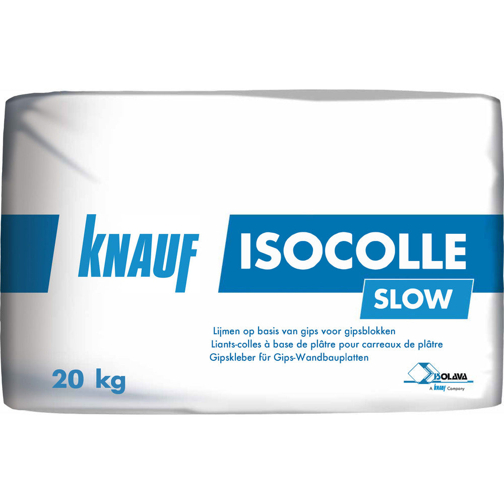 Knauf Gipsblokkenlijm Isocolle Slow 20 kg-725262