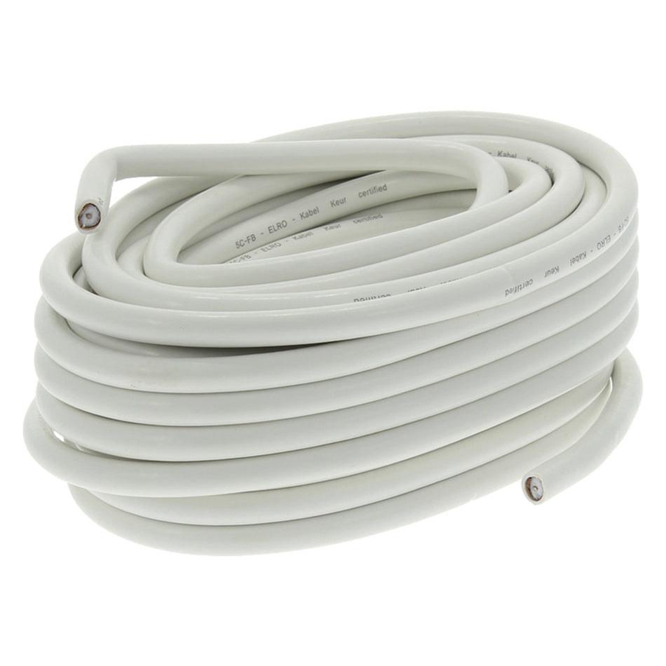 Q-Link Coax Kabel Wit Ø7mm2 50m-726315