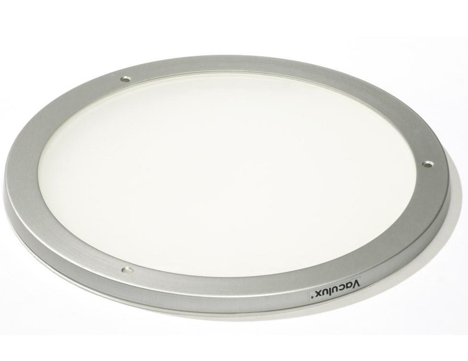 Plafonnière voor daglichtbuis brushed alloy D-350-726597