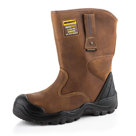 Buckbootz Veiligheidslaars S3 Buckshot Bruin-726832