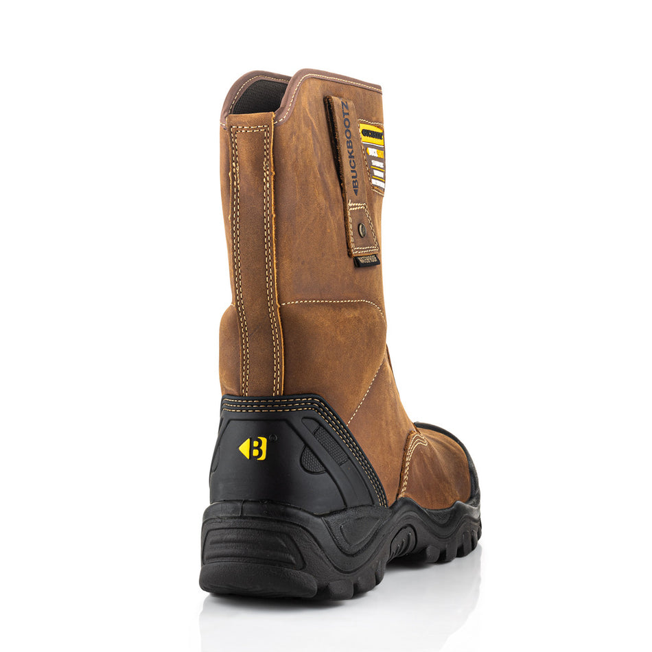 Buckbootz Veiligheidslaars S3 Buckshot Bruin-726832