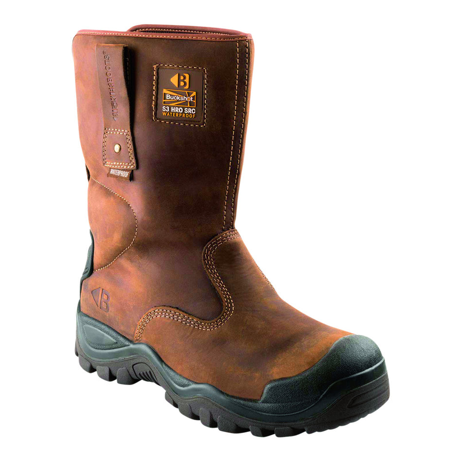 Buckbootz Veiligheidslaars S3 Buckshot Bruin-726834