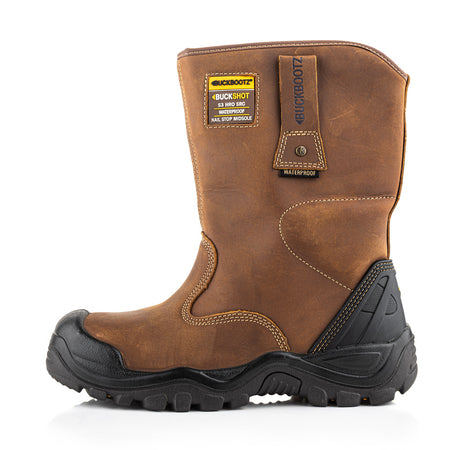 Buckbootz Veiligheidslaars S3 Buckshot Bruin-726835