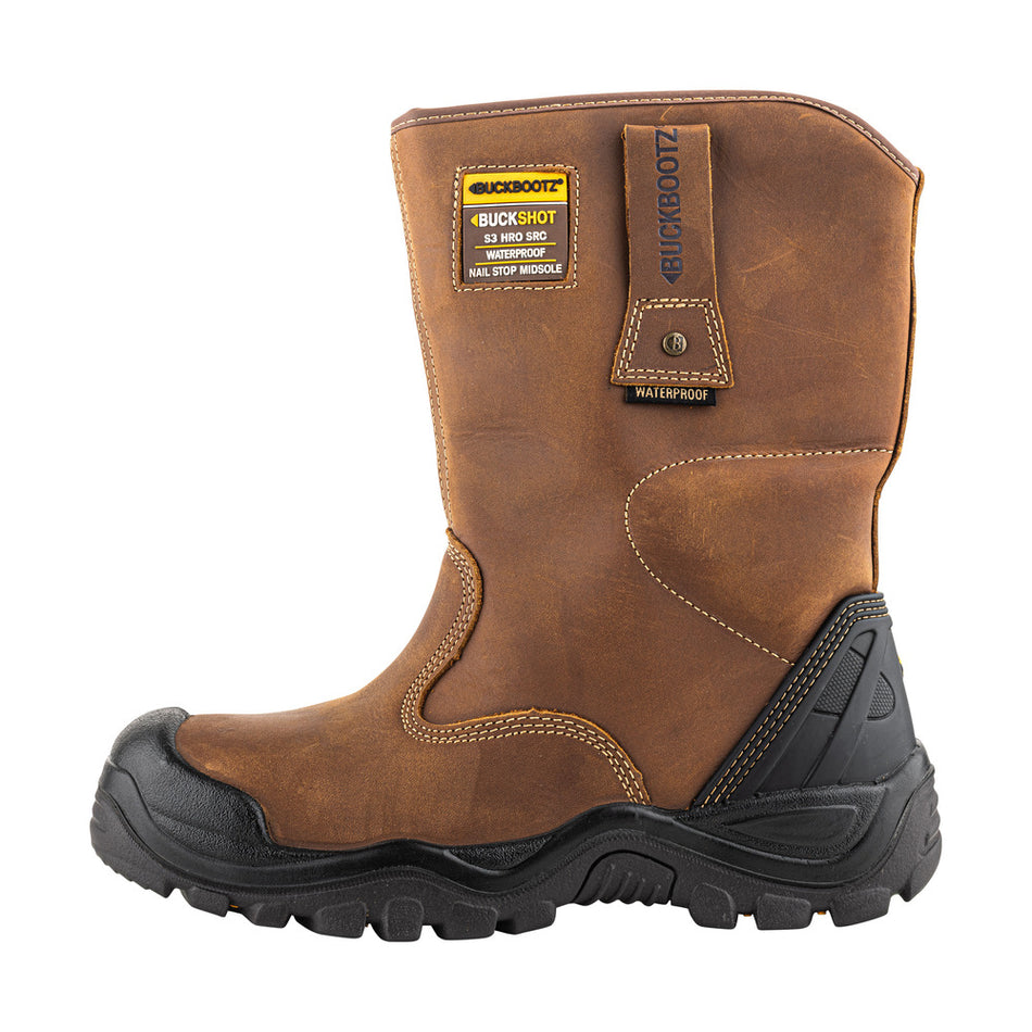 Buckbootz Veiligheidslaars S3 Buckshot Bruin-726836