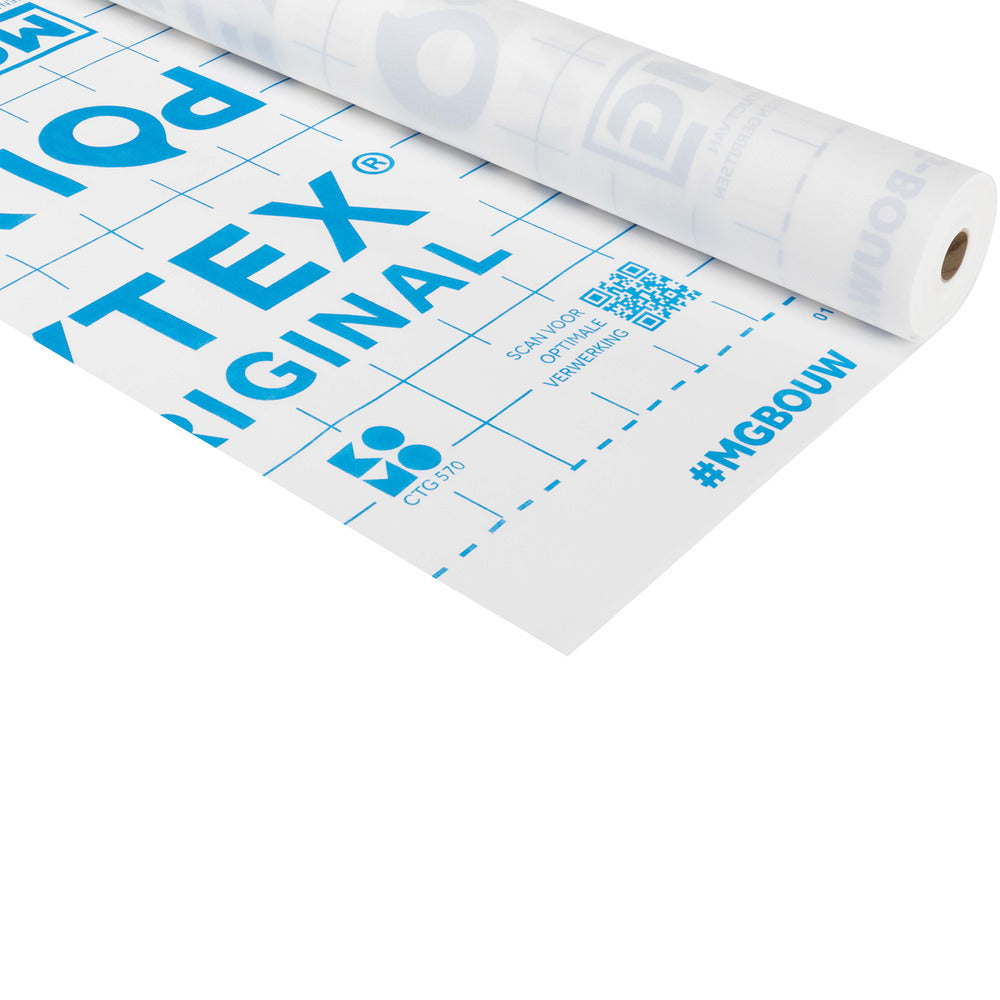 MG Polytex Isolatiefolie Original Dampopen Dak en Gevel 1,5x25m 37,52m2-727329