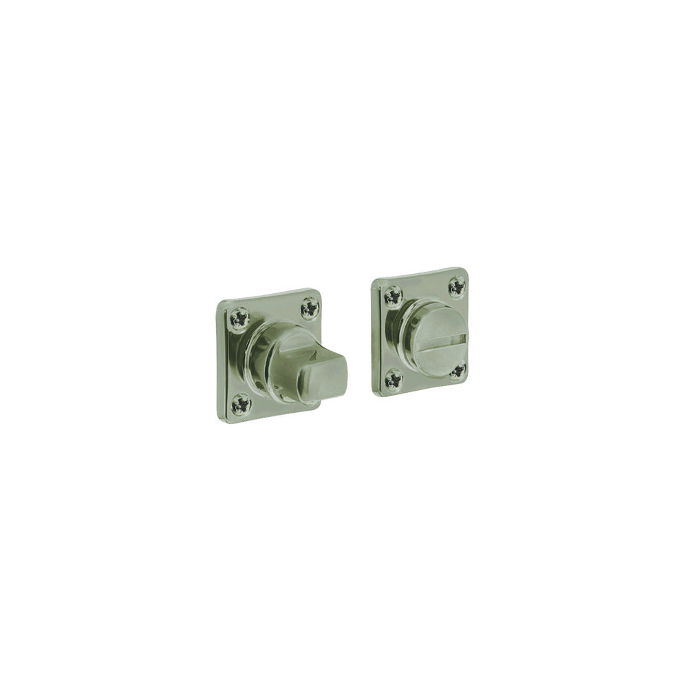 Intersteel Rozet Toilet-/Badkamersluiting 8mm Vierkant Basic Nikkel Mat-727749