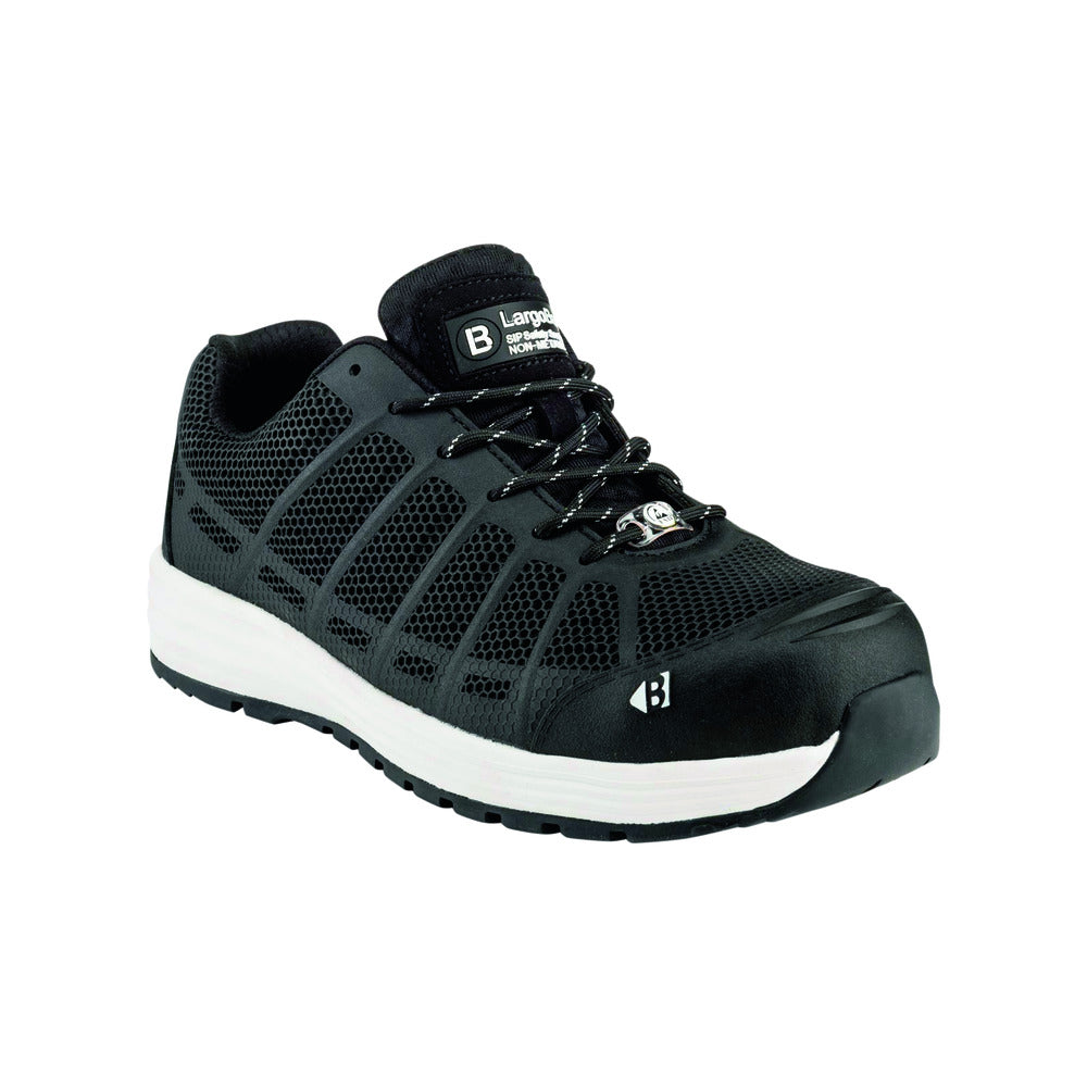 Buckbootz Werksneaker S1P Largobay KEZ Laag Zwart-727878