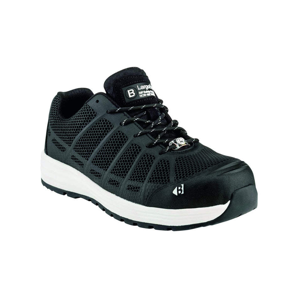 Buckbootz Werksneaker S1P Largobay KEZ Laag Zwart-727878