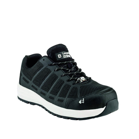 Buckbootz Werksneaker S1P Largobay KEZ Laag Zwart-727879