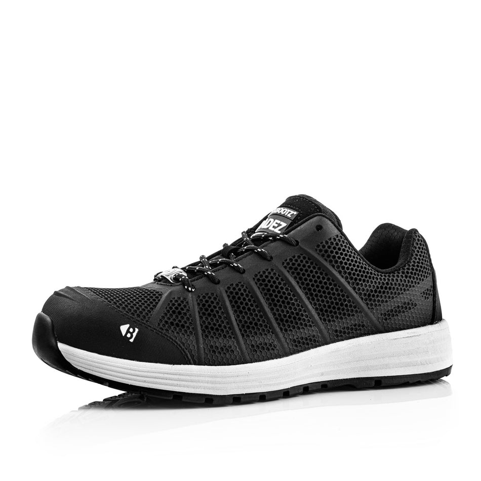 Buckbootz Werksneaker S1P Largobay KEZ Laag Zwart-727880