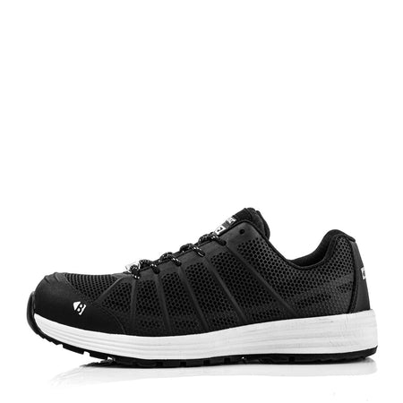 Buckbootz Werksneaker S1P Largobay KEZ Laag Zwart-727882