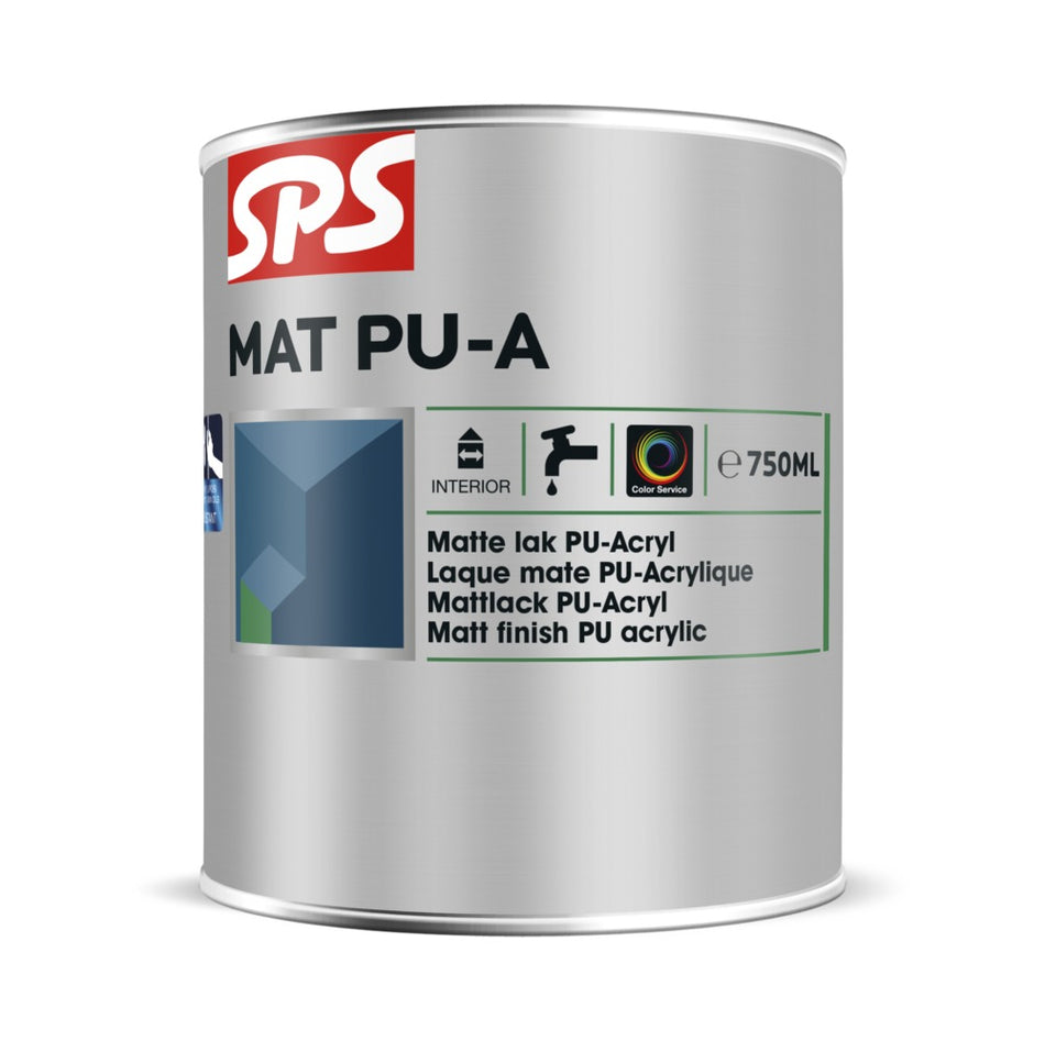 SPS Lak Mat PU-A Wit 750ml-728019