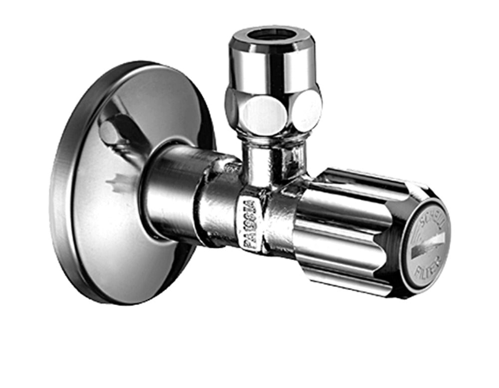 Schell Hoekregelkraan 1/2 X 3/8 met vuil filter-729276