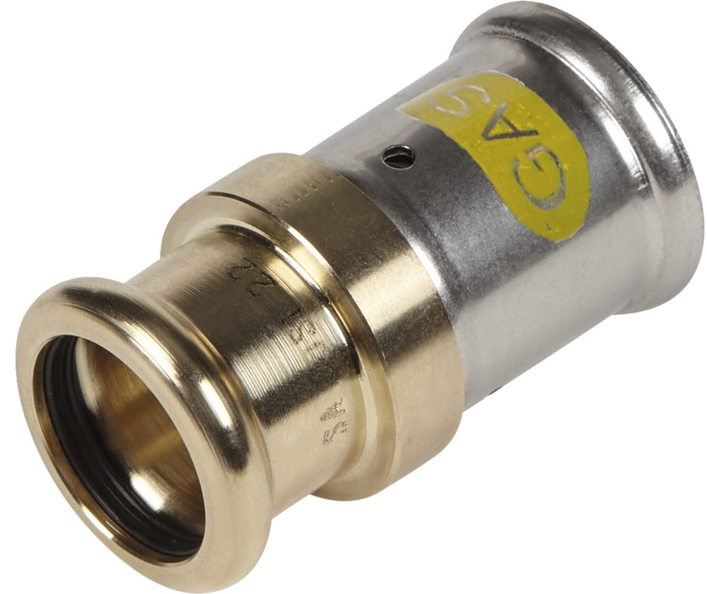 Henco Overgangsperskoppeling pers/koper 16-15 mm gas-729347