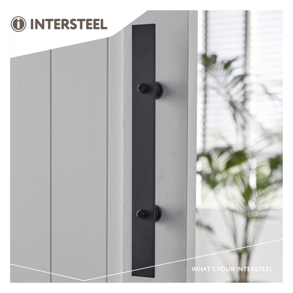 Intersteel handgreep 400x40 mm mat zwart-730508