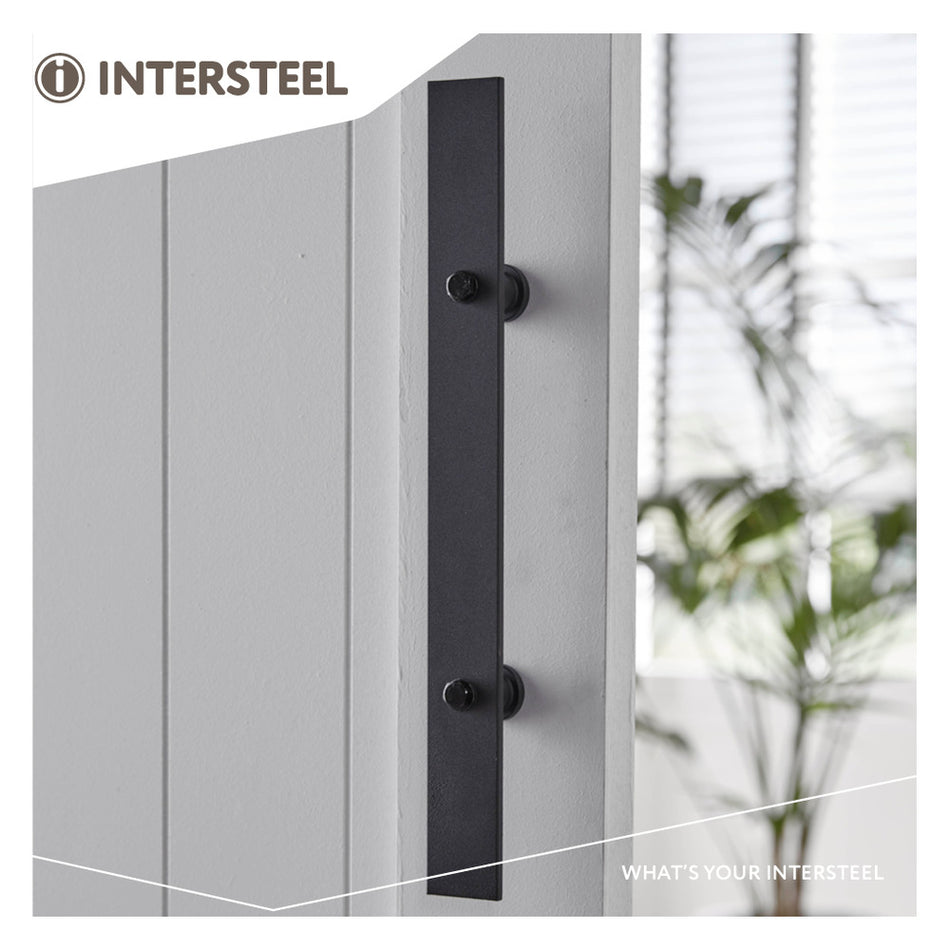 Intersteel handgreep 400x40 mm mat zwart-730508