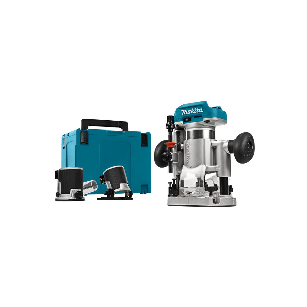 Makita Boven-kantenfrees DRT50ZJX2 18V Li-ion Zonder Accu's En Lader-736685