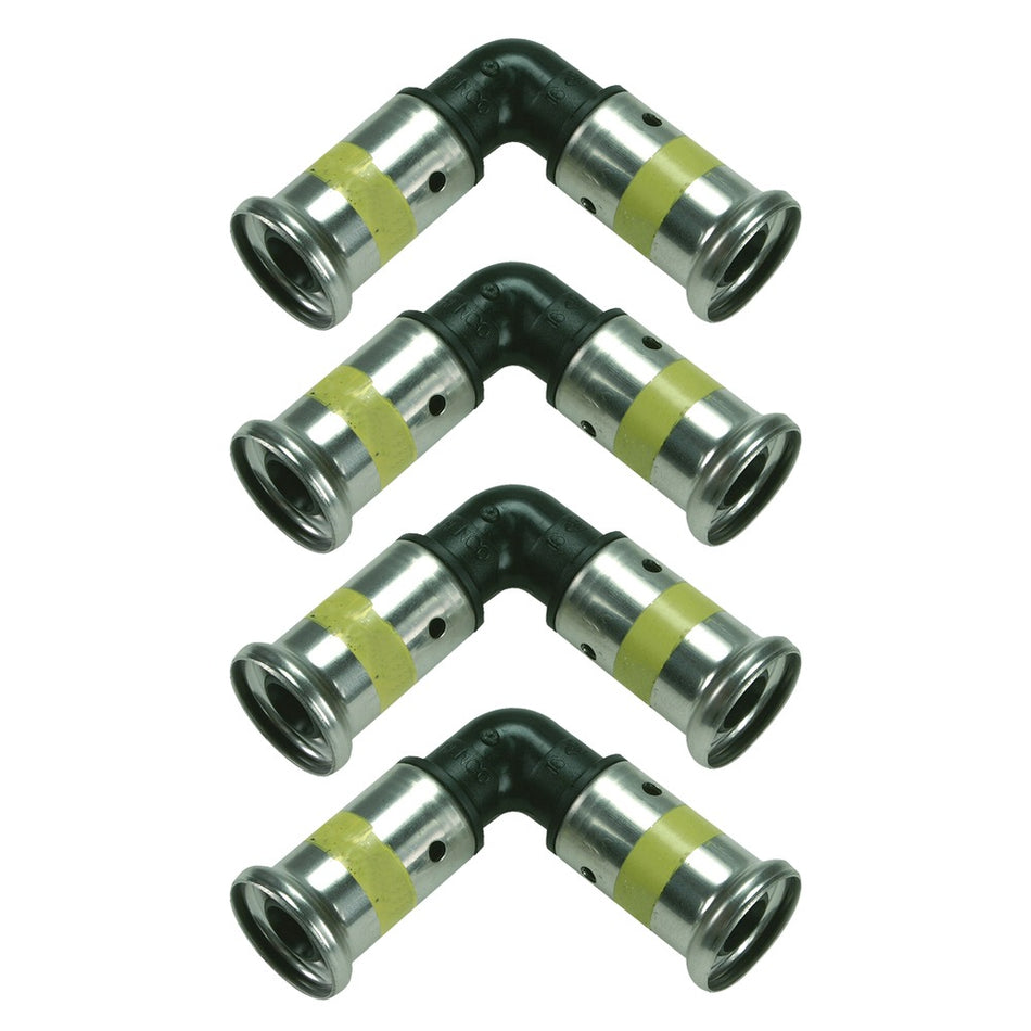 Henco gas Knie pers 16 mm 4 stuks-737418