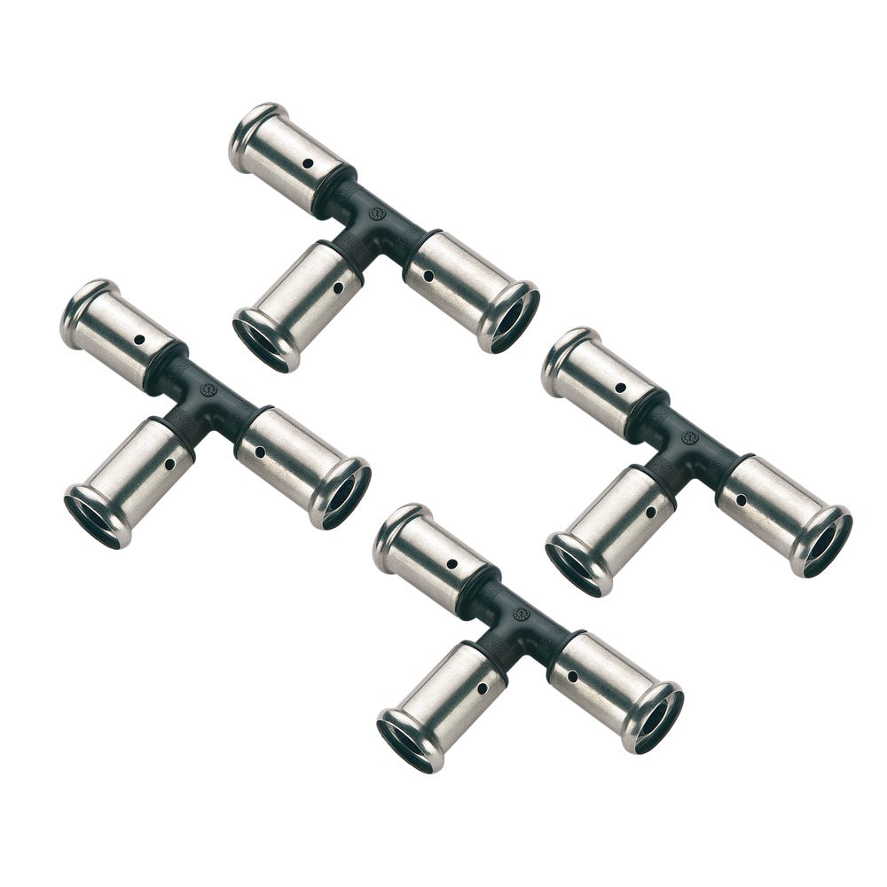 Henco pers T-stuk 16x16x16 4 stuks-737422