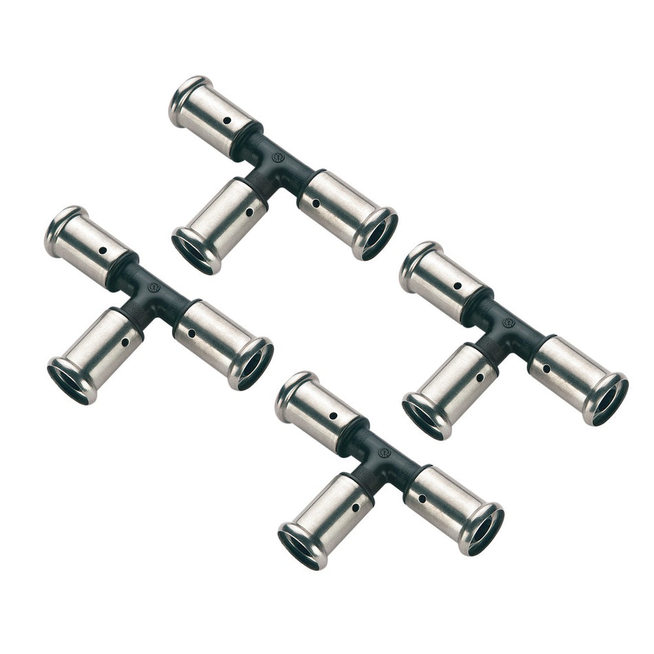 Henco pers T-stuk 16x16x16 4 stuks-737422