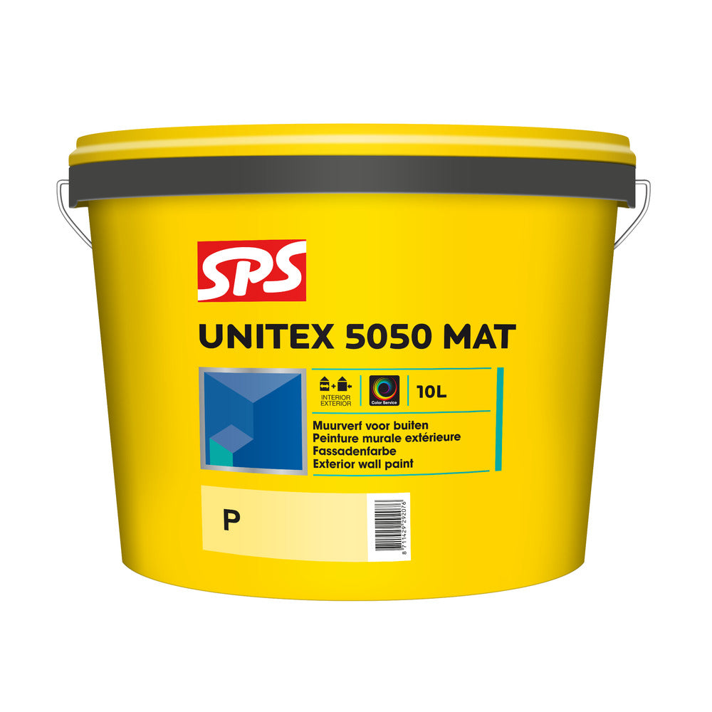 SPS Muurverf Unitex 5050 Mat Wit/Mengbasis P 10L-737528
