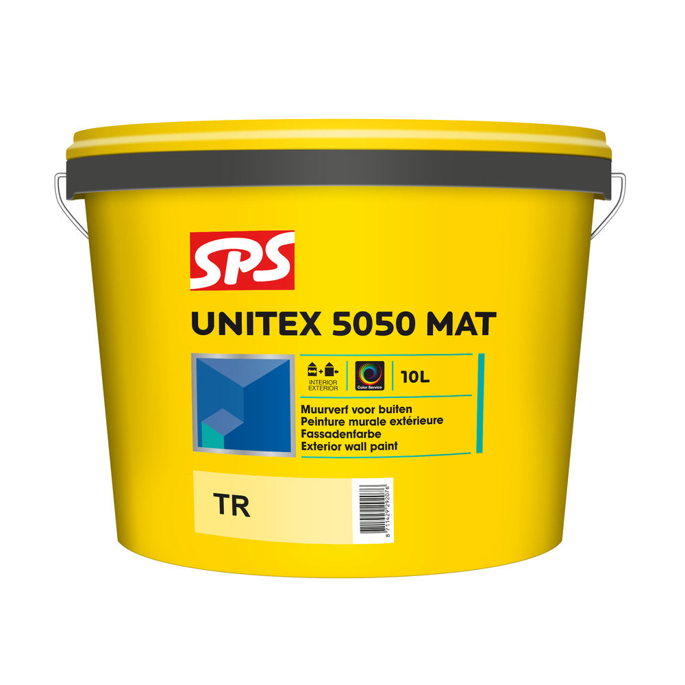 SPS Muurverf Unitex 5050 Mat Mengbasis TR 10L-737534