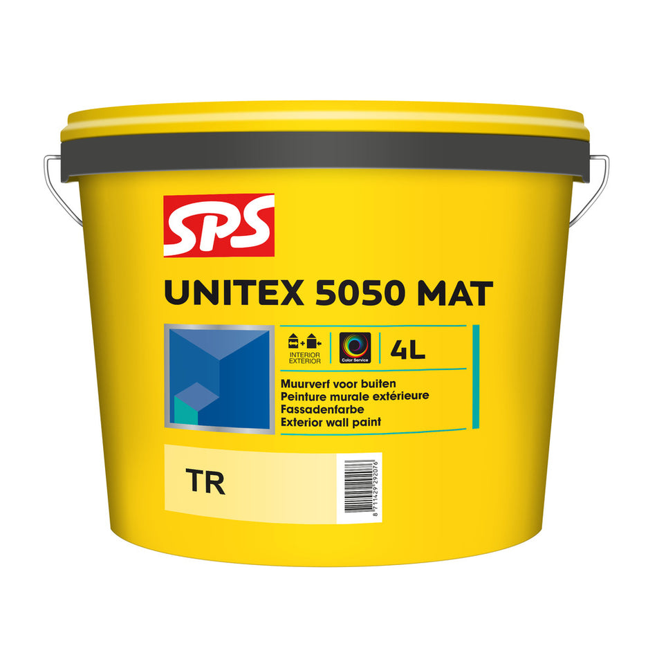 SPS Muurverf Unitex 5050 Mat Mengbasis TR 4L-737535