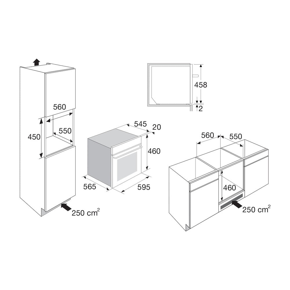 Etna Combi Magnetron nis 45 cm CM244RVS-738821